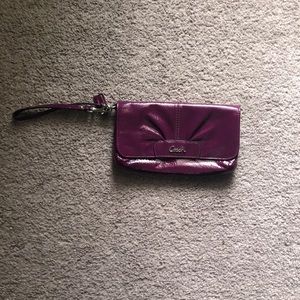 Coach wristlet